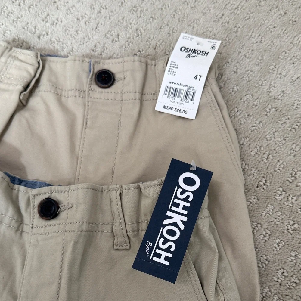 OshKosh B'gosh Tan Khaki Shorts